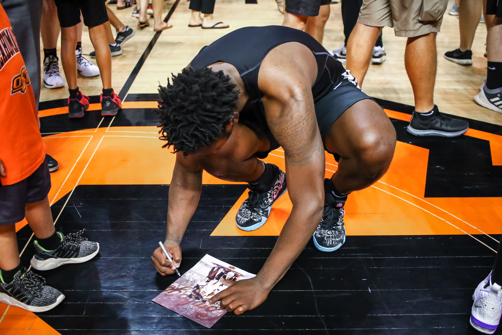 Oklahoma State's open basketball practice